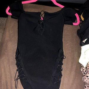 Black bodysuit